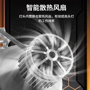 Luz de Pesca Jujingyang de 100W LED con 36 Núcleos, Enfoque Ajustable, Alta Luminosidad para Exteriores, 12V 24V, Uso en Barcos - Product Image 2
