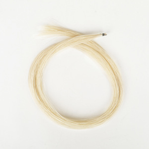 Alta Qualidade Natural Cavalo Branco Cabelo para Violino Arcos Atacado Violino Acessórios - Product Image 3