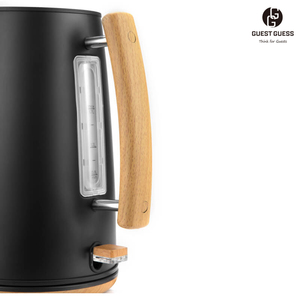 Hervidor eléctrico inalámbrico de alta calidad de 1,7 L para invitados <span class=keywords><strong>Guess</strong></span> Hotel y hogar de acero inoxidable con función de control de temperatura - Product Image 3