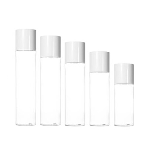 Rỗng pet150ml 200ml 250ml Trắng mỹ phẩm bao bì <span class=keywords><strong>container</strong></span> Toner chai với <span class=keywords><strong>Big</strong></span> vít cap - Product Image 3