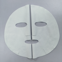 Masque facial en microfibre non tissée, doux et soyeux, à haute absorption d'eau, en tissu spunlace, hydratant et régulateur de sébum