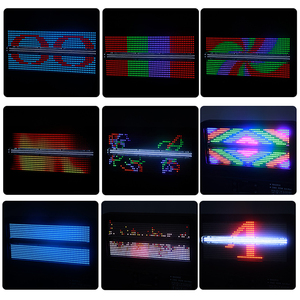 New ngoài trời LED Strobe không thấm nước IP65 di chuyển đầu ánh sáng sân khấu hiển thị các sự kiện DMX DJ Câu lạc bộ disco RGBW Flash ma trận ánh sáng - Product Image 4