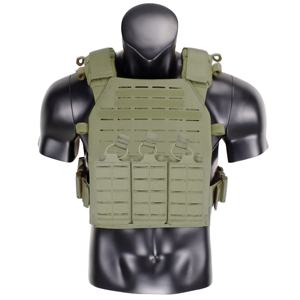 Gilet tattico compatto tattico con cambio tattico, gilet a basso profilo tagliato al Laser con custodia a sgancio rapido triplo Mag testato sul campo - Product Image 3