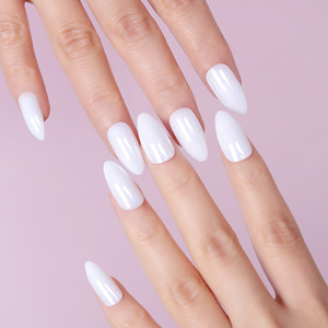 <span class=keywords><strong>Meilleur</strong></span> prix Xianxing Beauty – Vente en gros à prix réduit – 24 <span class=keywords><strong>faux</strong></span> <span class=keywords><strong>ongles</strong></span> imprimés chromés à presser, couvrance totale - Product Image 4