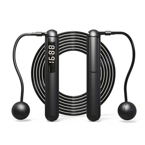 Counting Jump <b>Rope</b> Steel Skipping <b>Rope</b> <b>Exercise</b> Adjustable Jump <b>Rope</b> Fitness Gym Training Home Sport Equipment - Product Image 1
