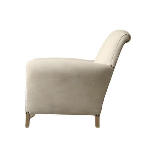 <span class=keywords><strong>Fauteuil</strong></span> en bois massif de style <span class=keywords><strong>campagnard</strong></span> américain <span class=keywords><strong>Fauteuil</strong></span> d'appoint de ferme <span class=keywords><strong>rustique</strong></span> avec capitonnage à boutons et clous en métal - Product Image 3