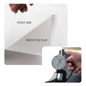 Film vinyle imprimable PVC transparent pour transfert thermique, compatible encre éco-solvant, pour imprimante jet d'encre et t-shirts - Product Image 4