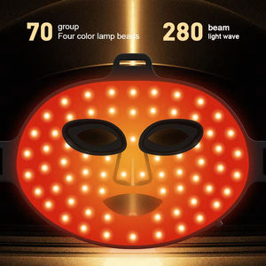 <span class=keywords><strong>Masque</strong></span> de luminothérapie infrarouge rouge à 8 couleurs et <span class=keywords><strong>masque</strong></span> de luminothérapie LED pour le visage, le cou et la poitrine - Product Image 3