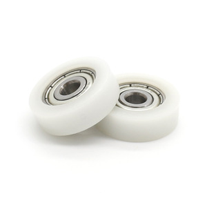 ผู้ผลิตจัดหาลูกกลิ้งแบบแบนขนาด 5*22*7 มม. ทนทานต่อการสึกหรอ ทำจากเหล็กกล้า + ลูกปืนพลาสติก POM สำหรับเครื่องจักรยาง - Product Image 3