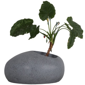 Grande Vaso da Esterno in Stile Nordico <span class=keywords><strong>con</strong></span> Design a Forma di Combinazione di Ciottoli per Piante in Vaso e Uso a Terra - Product Image 5