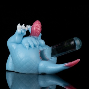 ถ้วยช่วยตัวเองซิลิโคนสองช่องทาง Dragon Valley Fantasy Stroker Azure Dragon Pussy สำหรับผู้ชาย ของเล่นทางเพศสำหรับผู้ใหญ่ ขายส่ง - Product Image 3