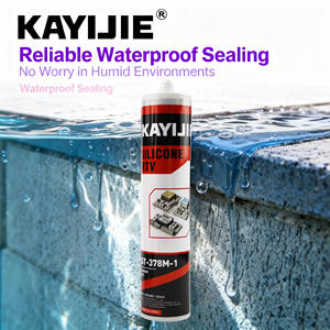 KAYIJIE St-378m-1 Adhésifs et mastics Colle silicone pour verre Adhésif RTV <span class=keywords><strong>Feuille</strong></span> <span class=keywords><strong>de</strong></span> liège Mastic silicone économique - Product Image 3