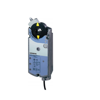 Actionneur de vanne à soufflet Siemens GBB146.1E, 25 Nm, avec interrupteur auxiliaire pour commande marche/arrêt, tension de fonctionnement : CA 24 V CVC