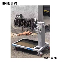 Support de réparation de moteur de voiture à cadre rabattable de moteur de 500kg Support de moteur rotatif