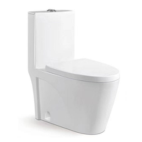 Pas cher Prix One Piece Céramique WC Toilette Sanitaire pour Salle De Bains Laver Sanitarios Toilette
