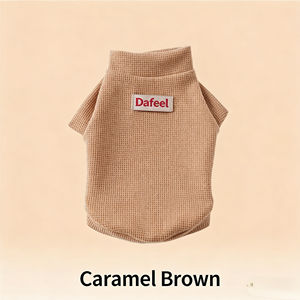 Custom Waffle Knit Pet Sweat Dafeel Premium Thermal <b>Puppy</b> Pajamas Wholesale Pet Apparel - Product Image 3