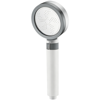 Pommeau de Douche Pluie en Plastique ABS Moderne avec Filtre de Purification d'Eau sous Pression et Déchloration, Personnalisable OEM pour Accessoire de Salle de Bain