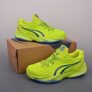 Chaussures de sport professionnelles en cuir véritable à lacets en maille COURT FF3 NOVAK de conception personnalisée, style de marche tendance, marques de luxe, étoile - Product Image 2