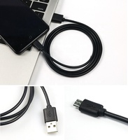 Cable Micro USB tipo C para Xiaomi, Samsung y Android, Cable cargador de 5 pines, envío gratis