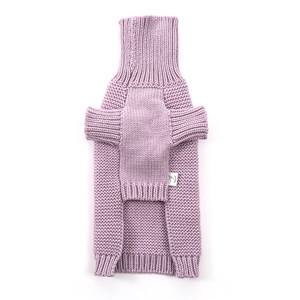 Pull tricoté de luxe personnalisé pour chien de compagnie, pour <span class=keywords><strong>lévrier</strong></span> <span class=keywords><strong>italien</strong></span> et whippet, couleur unie, haute qualité, pour l'extérieur, chaud, vêtements de créateur - Product Image 1