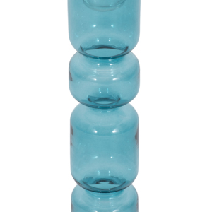 <b>Glass</b> Candle Holder For Taper And Pillar Candles Minimalist Centerpiece Table Dining Kitchen Coffee Decor - Product Image 4