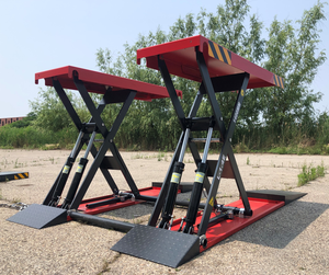 Elevador de tijera hidráulico portátil de 1,2 m/1,4 M/1,6 M, elevador de coche de posición media con sistema hidráulico, equipo de elevación de coche móvil - Product Image 3