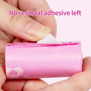 고품질 도매 커스텀 로고 친환경 생분해성 강아지 배변 봉투 - Product Image 5