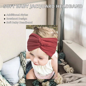 Diadema de Turbante para Bebé Unisex Wasai de Alta Calidad, con Lazo Cruzado, Elástica, Suave, de Nailon de 14 cm, para el Día de San Valentín - Product Image 2
