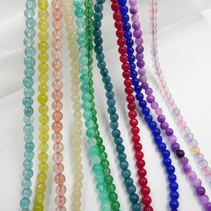 De piedras preciosas sueltas grano a granel <span class=keywords><strong>color</strong></span> claro cuentas de piedra natural para la fabricación de la joyería - Product Image 3