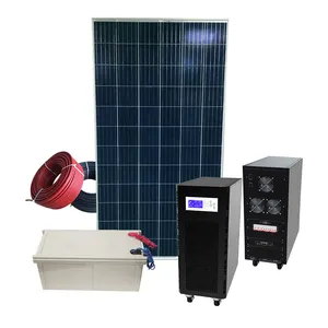 Bán sỉ 1 bộ năng lượng mặt trời bảng điều khiển pin-5KW Nhà Off-lưới Bảng Năng Lượng Mặt Trời Kit YC4560W-OFF Panel Năng Lượng Mặt Trời Với Pin