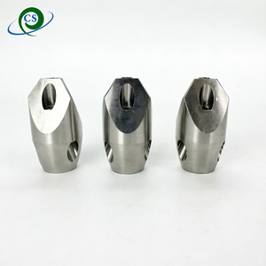 Buse de débroussaillage en acier inoxydable 1/2 pouce 40L haute pression, type Quatroset, pointe biseautée, buse de jet diamantée - Product Image 6