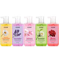 Gel Douche Corporel Hydratant et Éclaircissant aux Fleurs et Herbes, Parfumé, Effet Moussant, 500ml - Vente Flash
