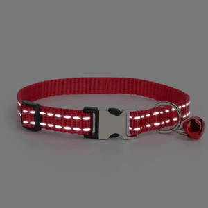 <span class=keywords><strong>Collar</strong></span> Inteligente Reflectante para Gato, de Liberación Rápida, con Hebilla de Seguridad, <span class=keywords><strong>Collar</strong></span> de Nailon para Gato Pequeño con Campana - Product Image 5