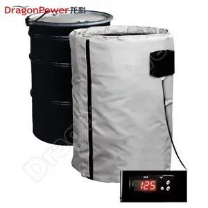 DragonPower 55 gallon drum heated blanket 200 litre drum heater for honey heating