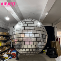 Nouvelle conception - Boules disco miroir en gros pour spectacles de lumière - Boule disco miroir géante pour la décoration d'événements sur scène