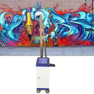 low Price Cost printer for Indoor Outdoor Wall art Murals Vertical printing machine Decor Picture Print on Framed Canvas