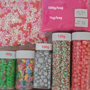 Perles de sucre comestibles pour gâteaux, billes de sucre, décorations en sucre, bâtonnets de sucre 100g, pour la décoration de gâteaux et pâtisseries - Product Image 3