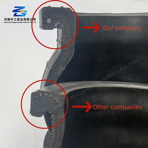 Bán buôn giá DN80 Ống bù PN10 NR ANSI mặt bích nước thải expans nối mở rộng Doanh cao su - Product Image 3