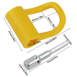 Clé à valve d'angle multifonctionnelle Barre d'extension Outil <span class=keywords><strong>de</strong></span> serrage Clé <span class=keywords><strong>de</strong></span> plomberie Outil <span class=keywords><strong>de</strong></span> démontage pour petits espaces - Product Image 5