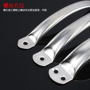 Stainless Steel Round Tube Handle For Door Window <b>Cabinet</b> Drawer Minimalist Design Easy Installation - Product Image 4