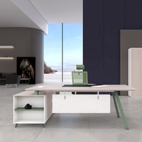 CEO Moderne Pas Cher Commercial Meubles Chaise Mélamine Médecin Bureau Table Bureau pour École et Bureau Meubles Bureau En Bois