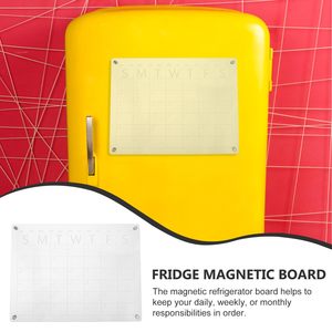 17 "x 12" <span class=keywords><strong>inch</strong></span> kích thước mới từ tủ lạnh hàng tuần hàng tháng kế hoạch tùy chỉnh Acrylic lịch cho tủ lạnh - Product Image 4