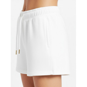 Shorts respirants en Spandex/Coton pour femme No Limit, noirs, avec cordon de serrage, taille élastique, vêtements de sport athlétiques - Product Image 3