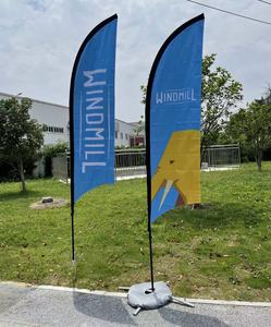 Banderas de plumas al aire libre personalizadas al por mayor banner de playa volador para publicidad promocional - Product Image 6