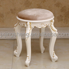 Tocador Estilo Francés Chic Vintage Moderno Reproducción Antigua para Maquillaje para Dormitorio o Sala de Estar - Product Image 6