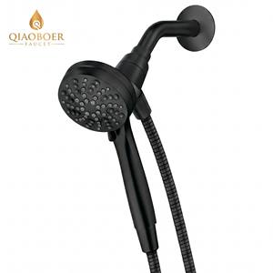 Pommeau <span class=keywords><strong>de</strong></span> douche portable détachable 6 fonctions avec fonction pause, massage et tuyau <span class=keywords><strong>de</strong></span> 60 pouces pour <span class=keywords><strong>salle</strong></span> <span class=keywords><strong>de</strong></span> <span class=keywords><strong>bain</strong></span> d'hôtel et usage quotidien - Product Image 1