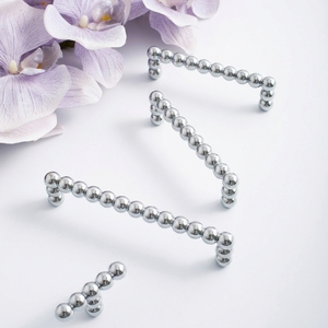 프랑스 스타일의 가볍고 고급스러운 비즈 장식 볼 손잡이 (옷장, 신발장, 서랍용) - Product Image 1