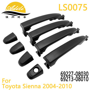 ชุดมือจับประตู Adili สำหรับรถยนต์โตโยต้าเซียนน่า ปี 2004-2010 สีดำ รุ่น LS0075 69227-08030 69213-08010 - Product Image 1