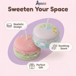 Série de couleurs macaron, cire de soja naturelle, sans fumée, sans odeur, douce et non <span class=keywords><strong>grasse</strong></span>, adaptée aux chambres et aux salles d'étude - Product Image 4