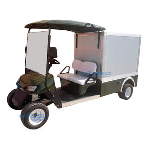 Nouvelle tendance : Voiturette de golf électrique personnalisée avec batterie au lithium/au plomb, moteur AC 3/4/5KW et benne de chargement - Product Image 4